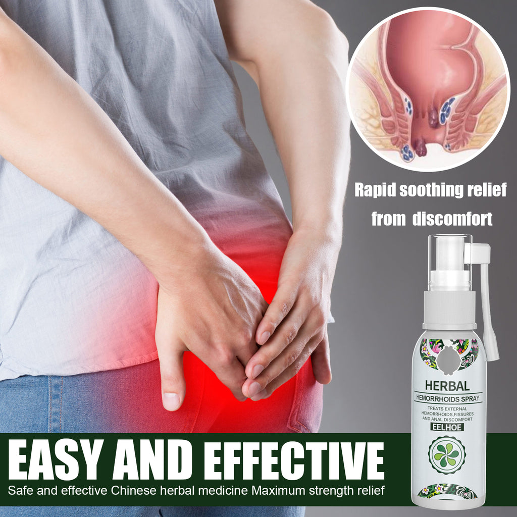 Herbal Care Spray Gently Pampers And Nourishes The Body Soothing Perianal Body Care Spray