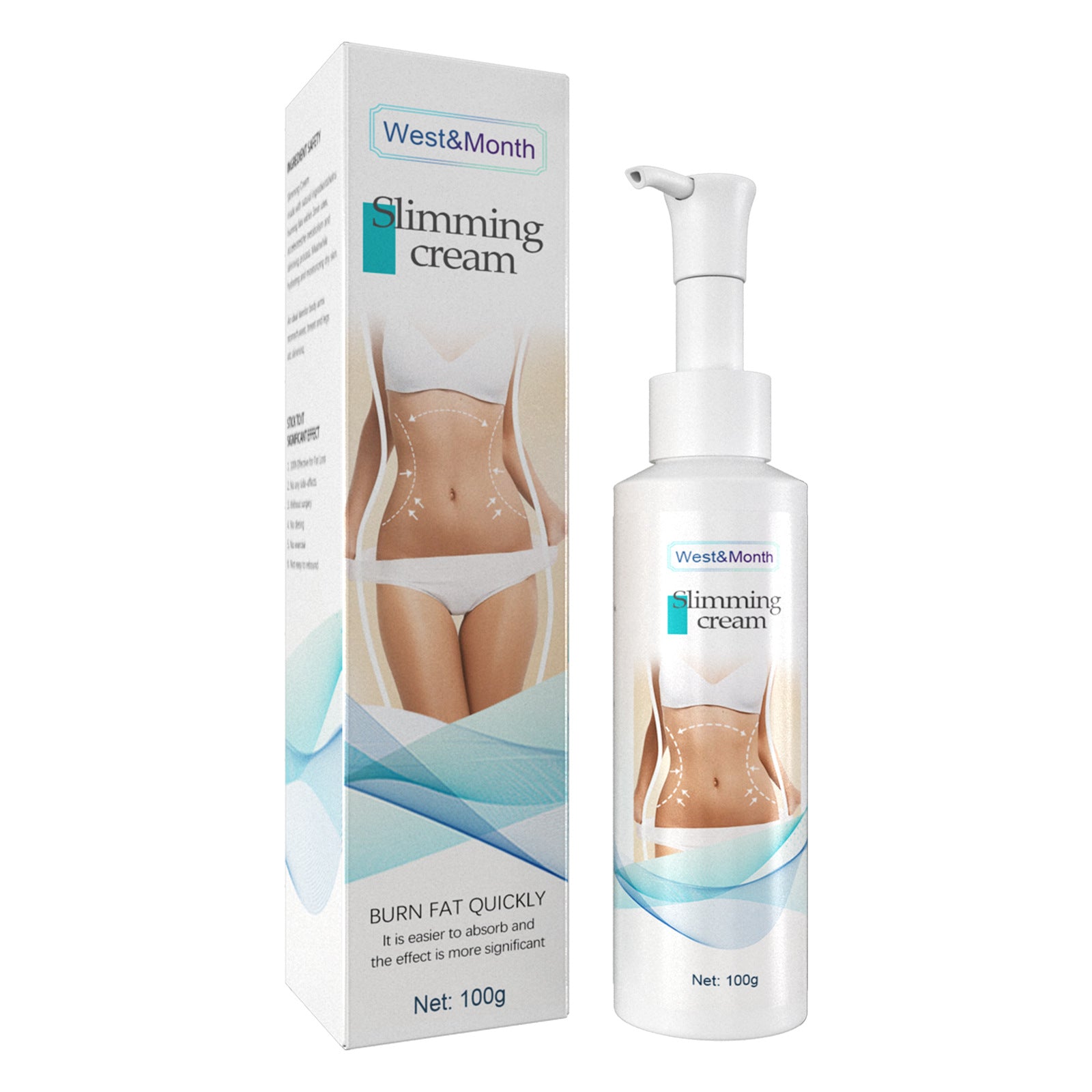 秀身紧致霜 Fat Belly Thigh Muscle Toning And Slimming Massage Cream