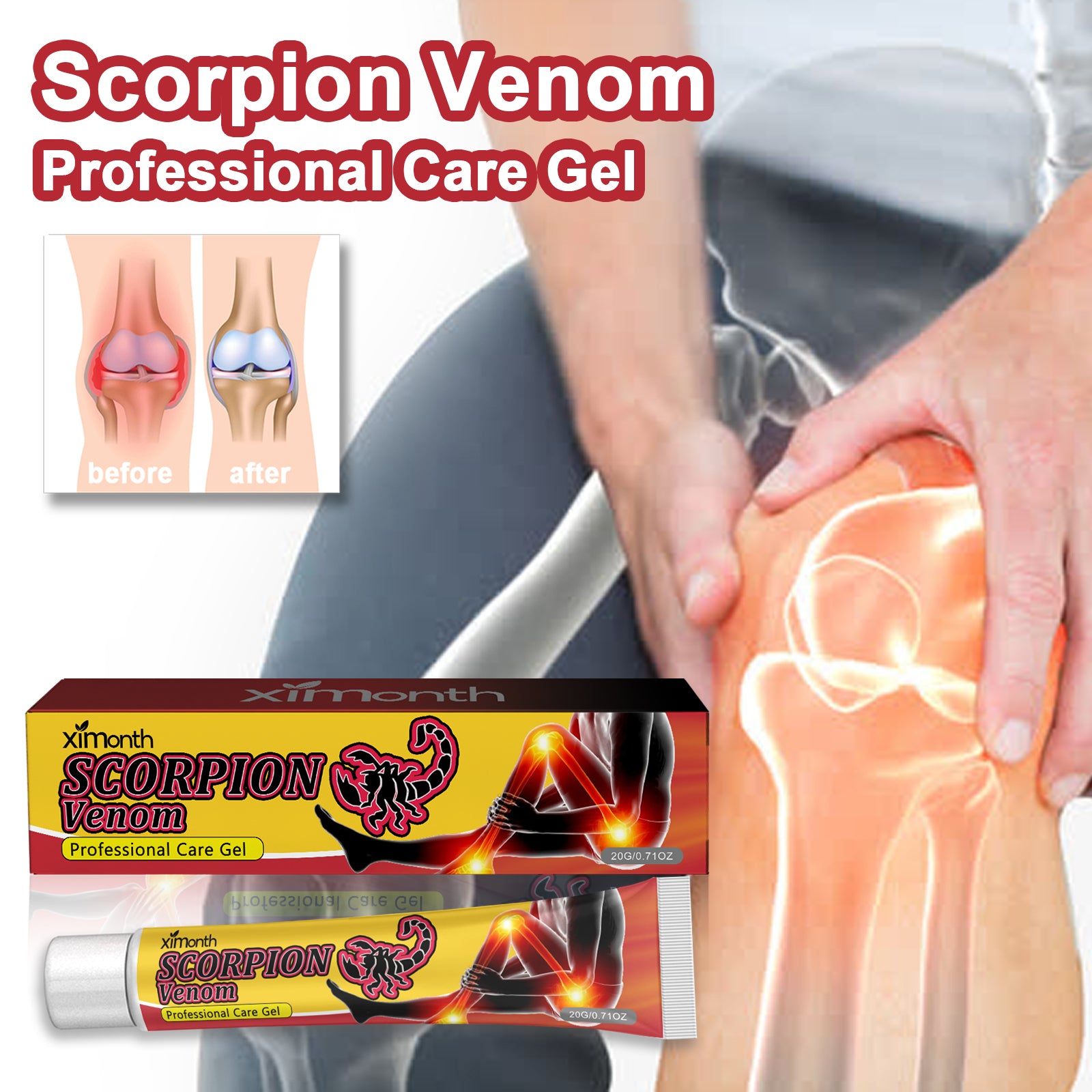 Joint Care Cream Relieves Shoulder, Cervical And Lumbar Pain, Hand, Foot And Joint Massage Body Care Cream