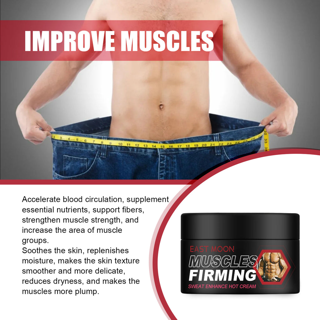 Abs Cream Strengthens Muscles, Strengthens Lines, Firming Tummy, Firming Flab And Firming Body Massaging Cream