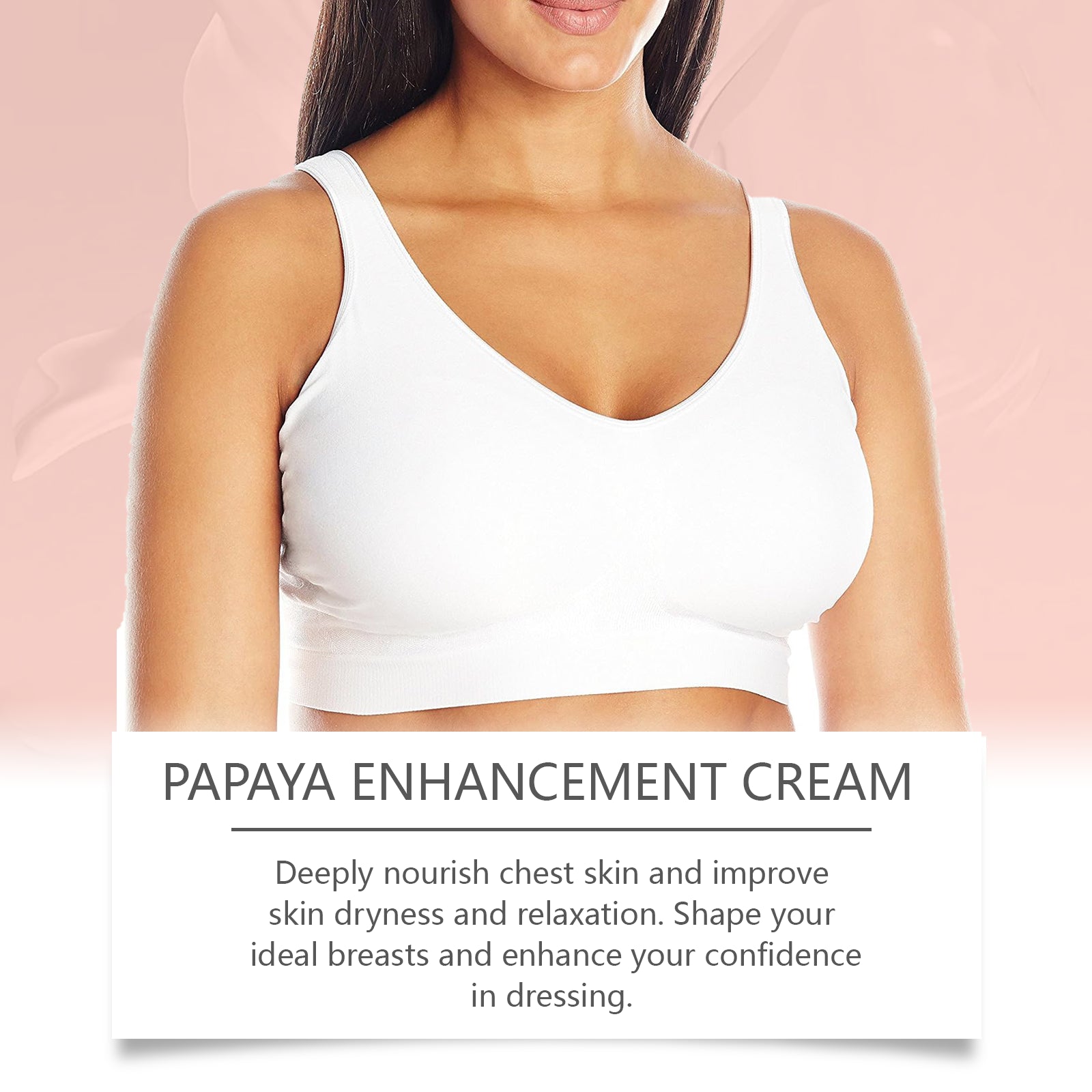 West&Month Papaya Breast Cream, Gentle Care, Nourishing, Lifting, Firming And Massaging Breast Care Cream
