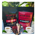 14-Day Slim Tea Duo: Morning Boost & Night Cleanse (28 Tea Bags) – Natural Detox for Bloating & Weight Support