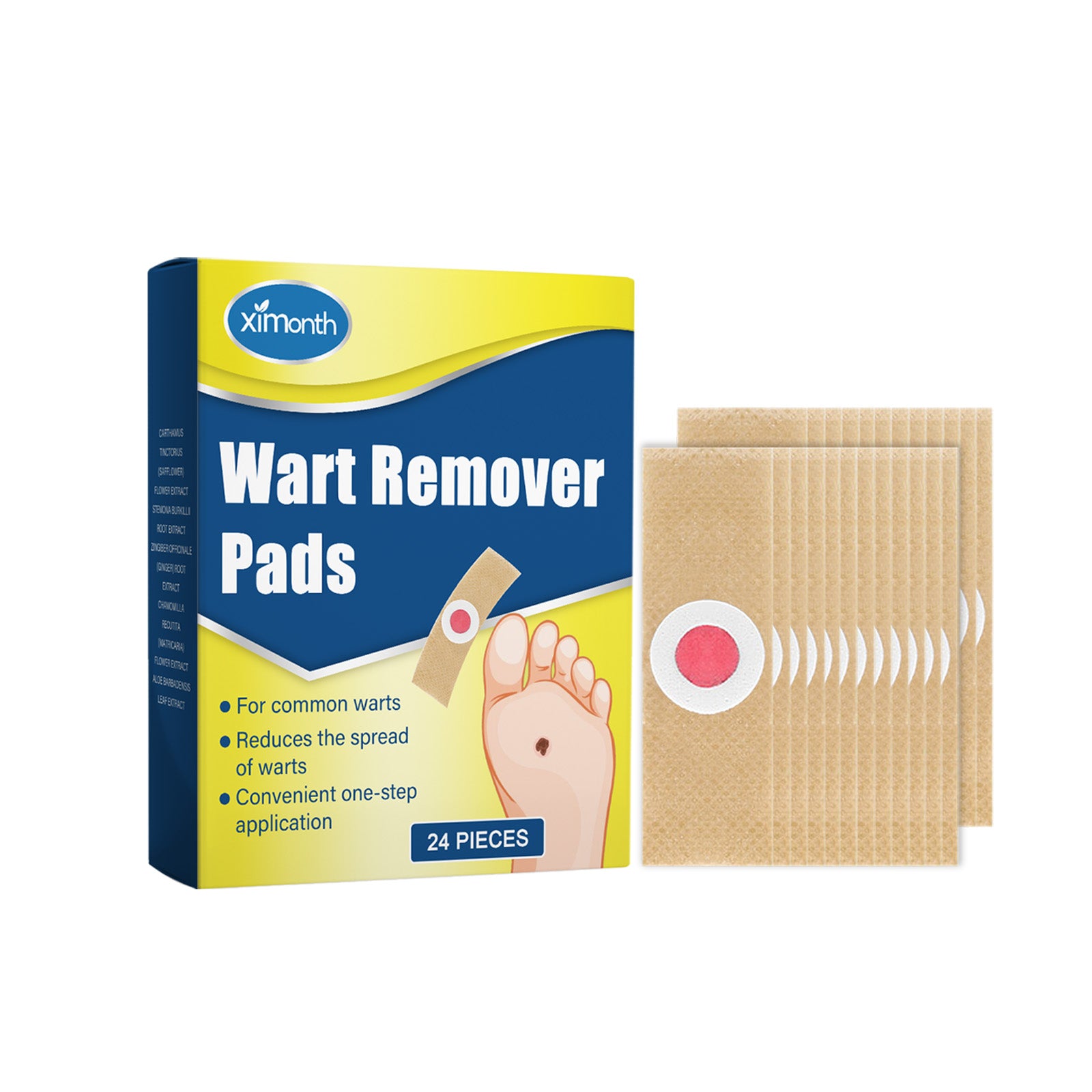 Wart Patch Foot Care Gentle Body Cleansing Smooth Skin Topical Wart Corns Patch