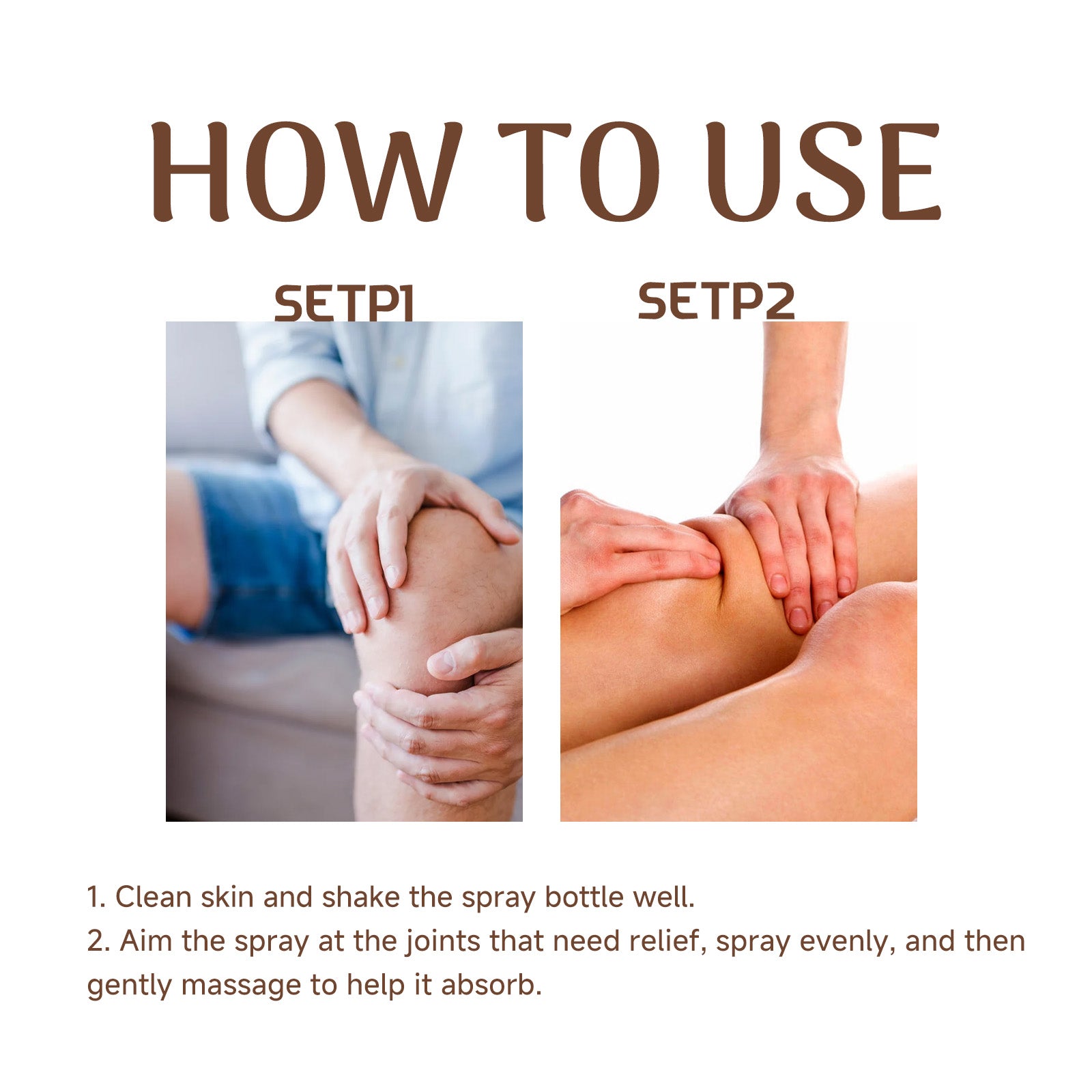 Bee Venom Joint Care Spray Relieves Wrist Muscles Body Aches And Discomfort Joint Massage Care