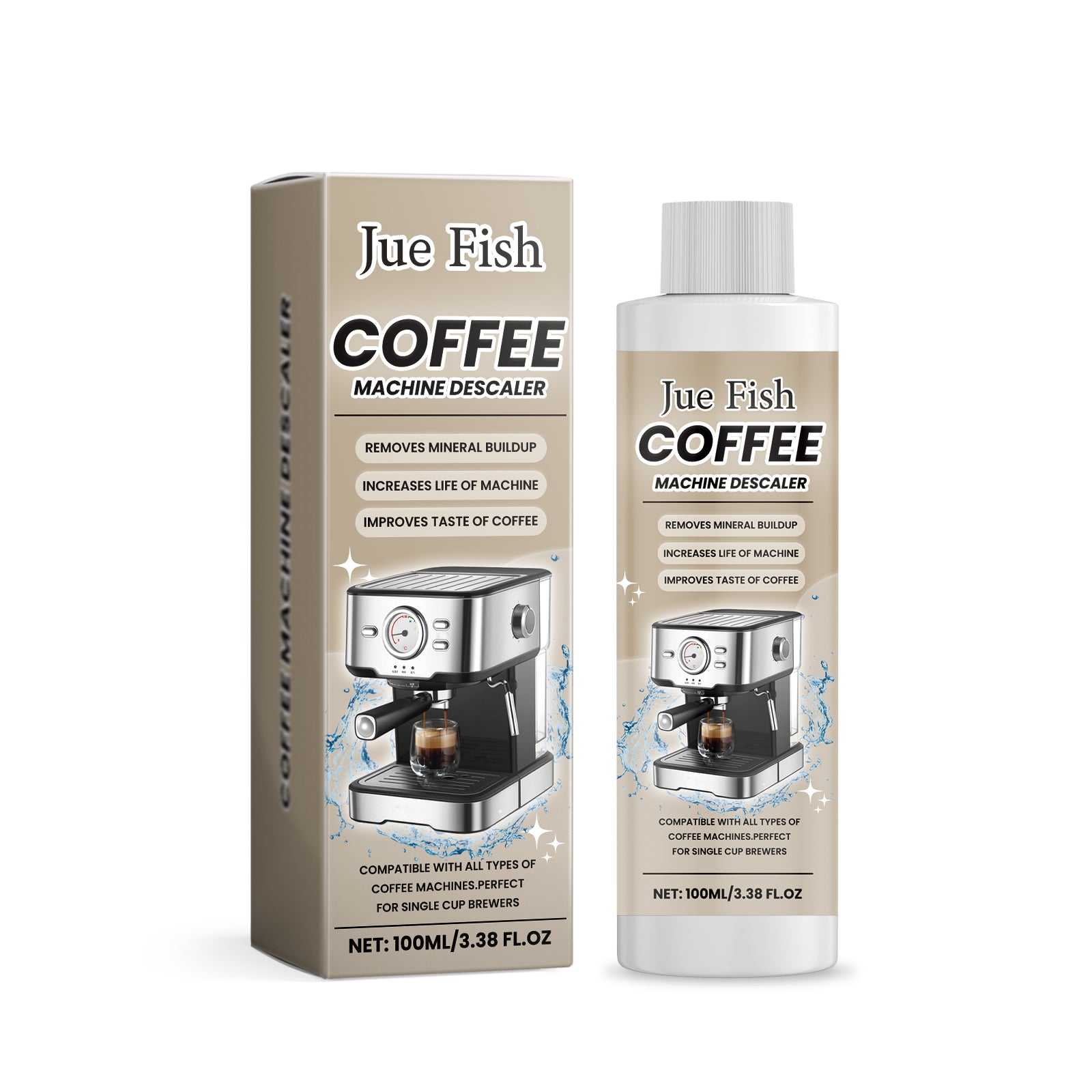 Coffee Machine Scale Remover, Coffee Machine Special Detergent Scale Stain Cleaning And Refurbishing Agent