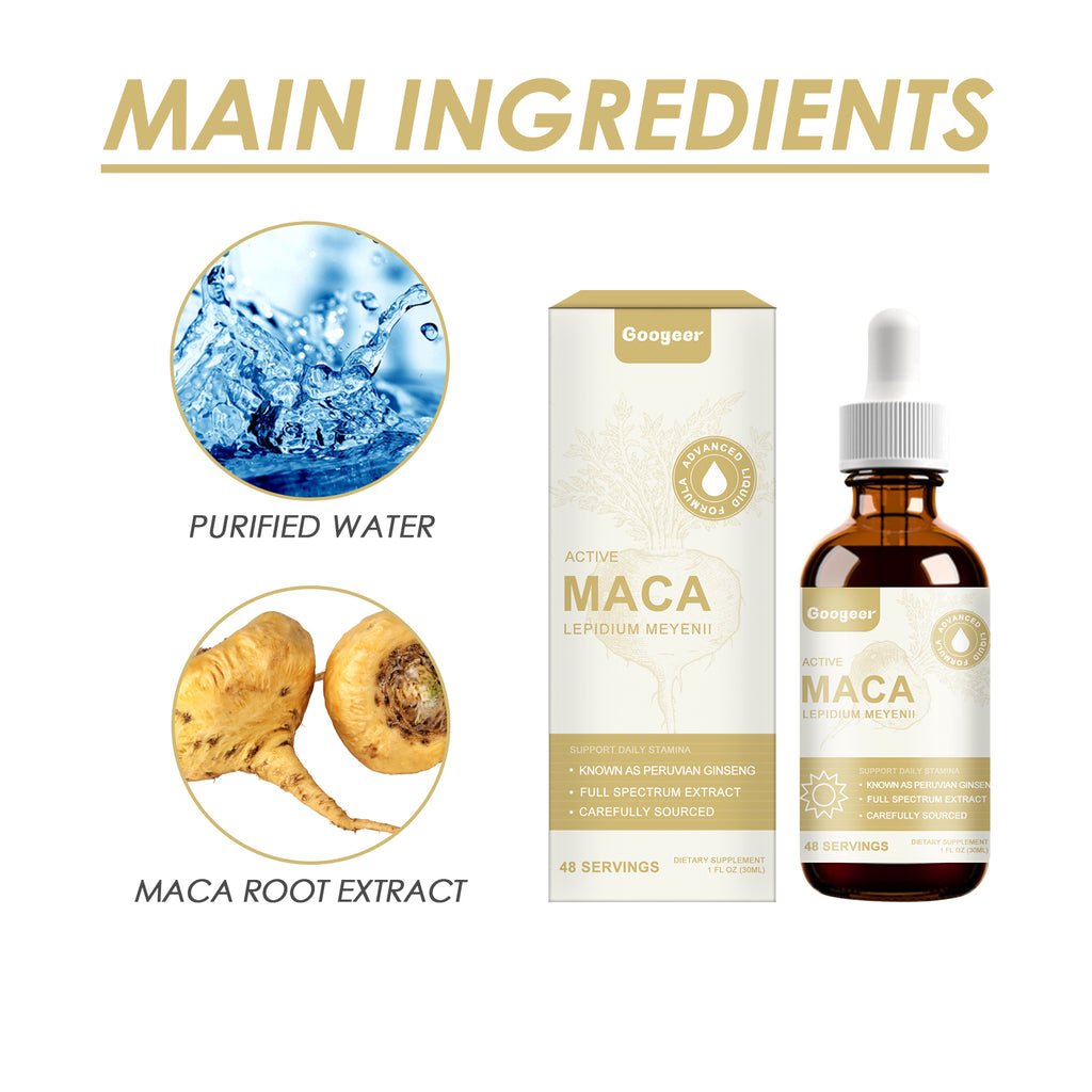 Active Maca Drops. e Maca Drops
