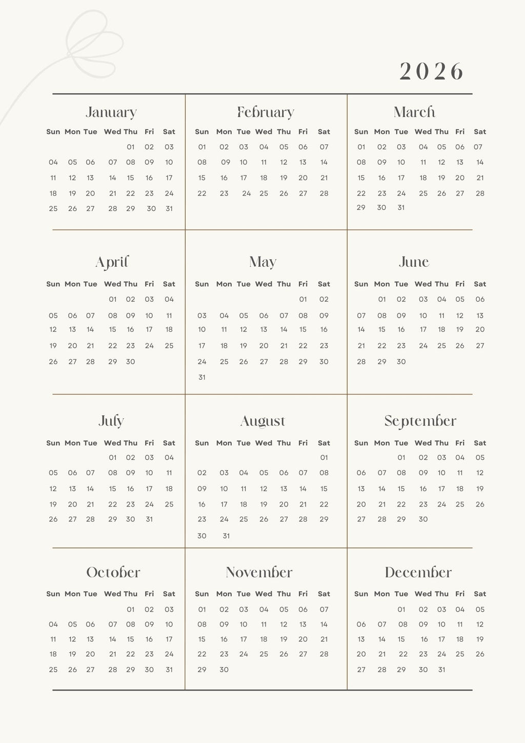 2026 Digital Visionary Planner - E-book Version (50 Pages)