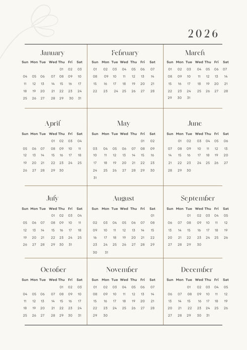 2026 Digital Visionary Planner - E-book Version (50 Pages)