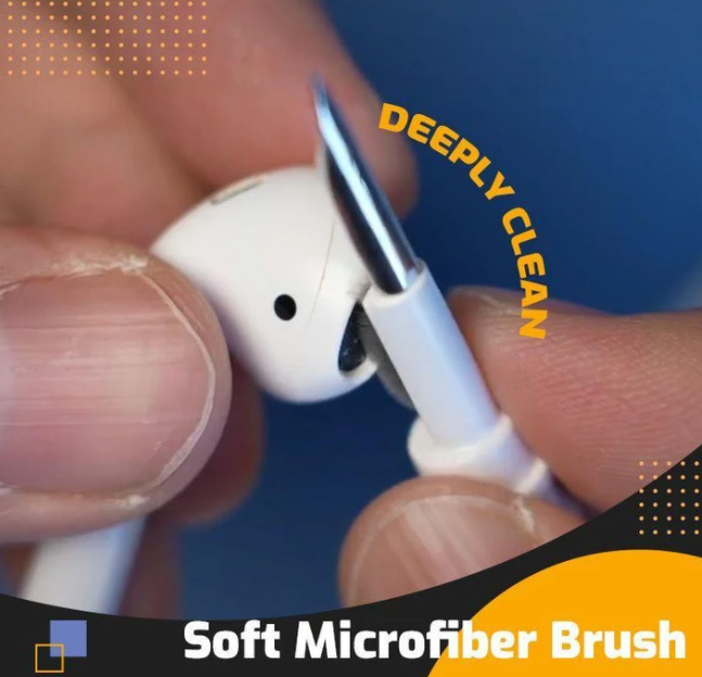 New Bluetooth Earplug Cleaning Pen Portable Computer Mobile Phone Keyboard Cleaning Brush Bluetooth Headset Cleaning Brush