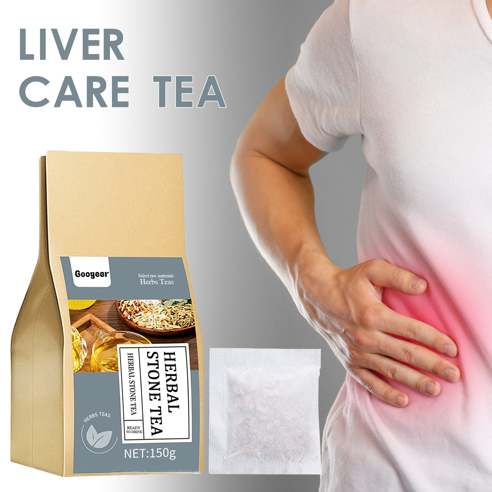 Herbal Stone Tea, Relieve Physical Discomfort Stay Up Late Maintenance Health Care Heat Tea Bag