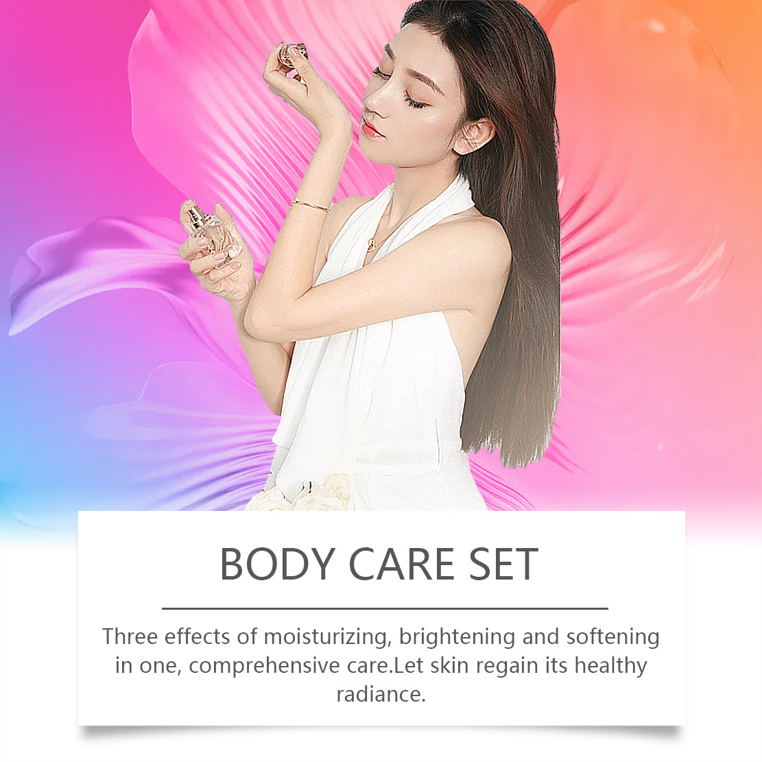 Christmas Perfumed Body Care Set, Deodorant Spray Body Lotion For Lasting Holiday Party Scent