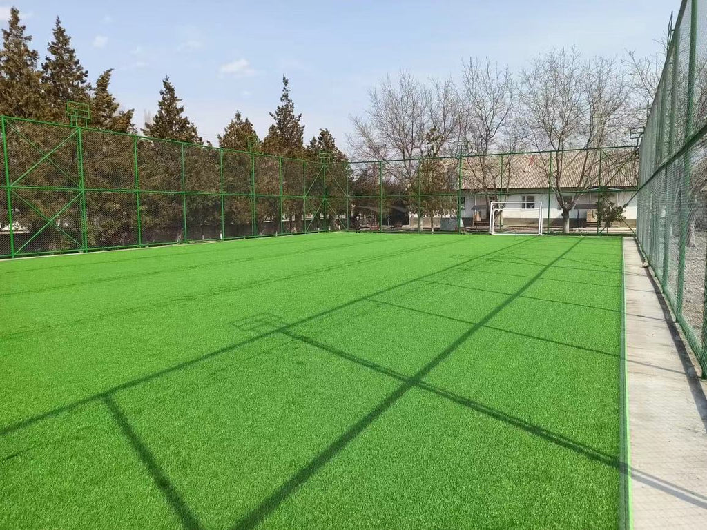 3FTX5FT Outdoor Artificial Grass Runway Blanket, Thick and Realistic Fake Grass Roll Decoration 1.38 "Pile Height