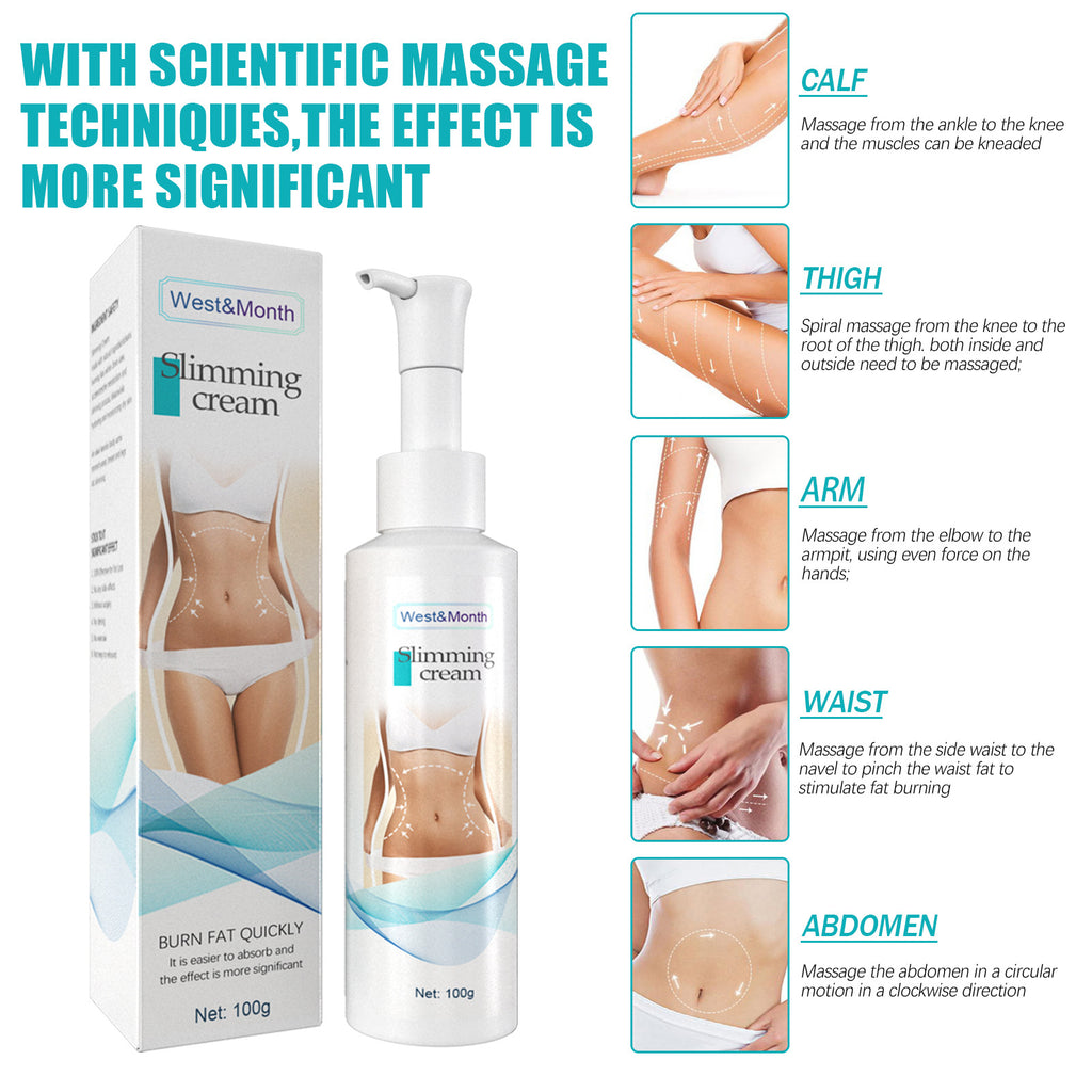 秀身紧致霜 Fat Belly Thigh Muscle Toning And Slimming Massage Cream