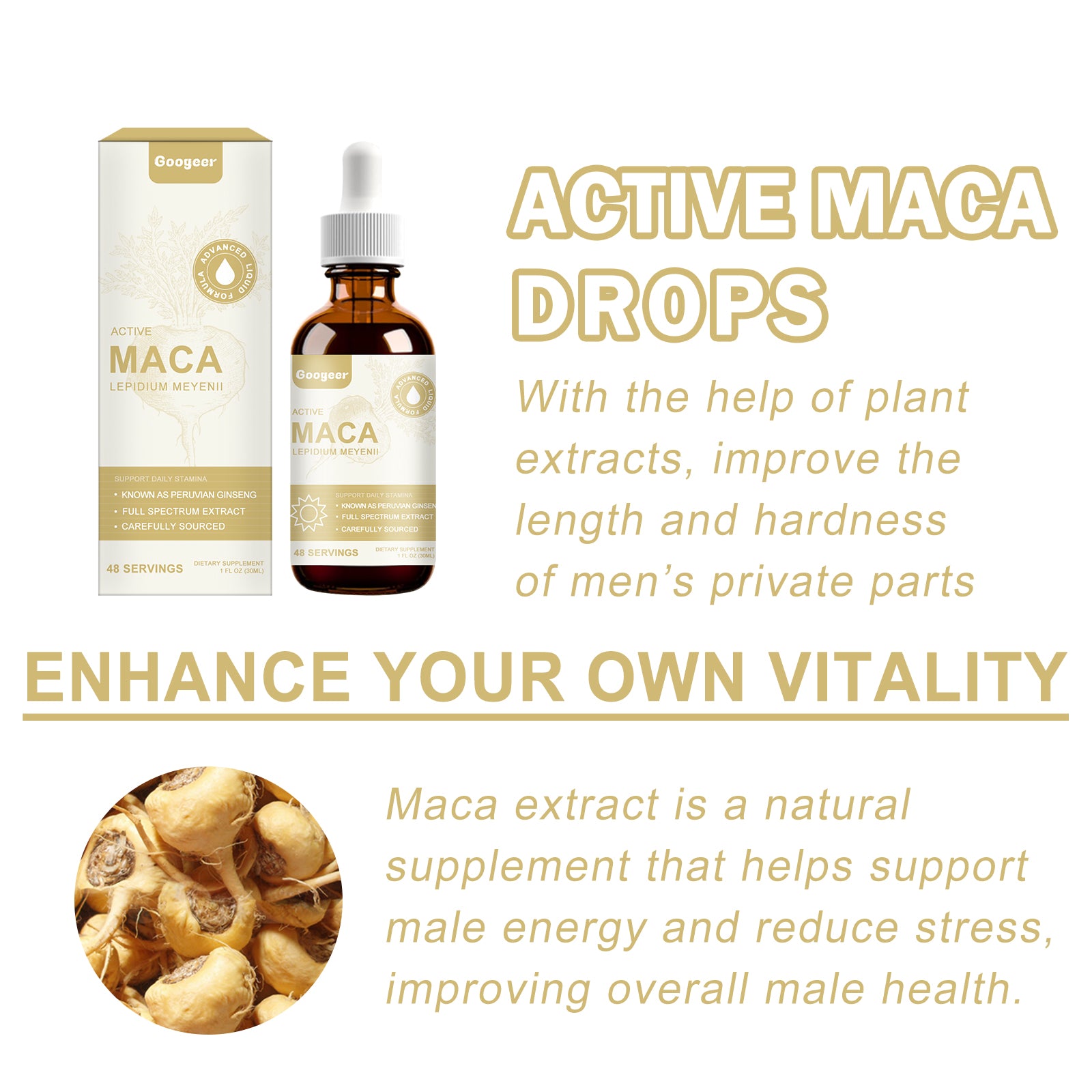 Active Maca Drops. e Maca Drops