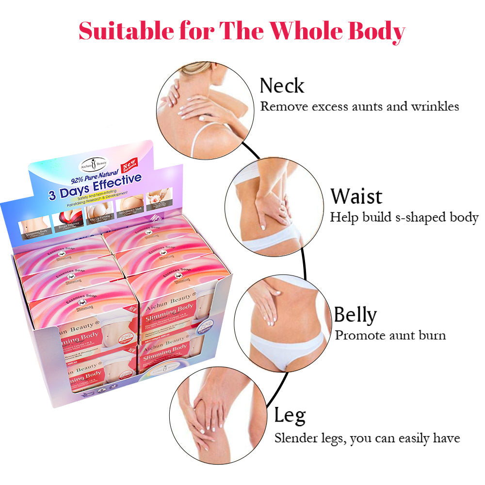 Two-Color Handmade Soap Bar For Body Skin Moisturizing Mild Skin Care Handmade Soap Body Sculpting Curve Lift