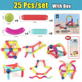 25-64Pcs Big Size Magnetic Stick Building Blocks game magnets children Set Kids Magnets for children Magnetic Toy Bricks