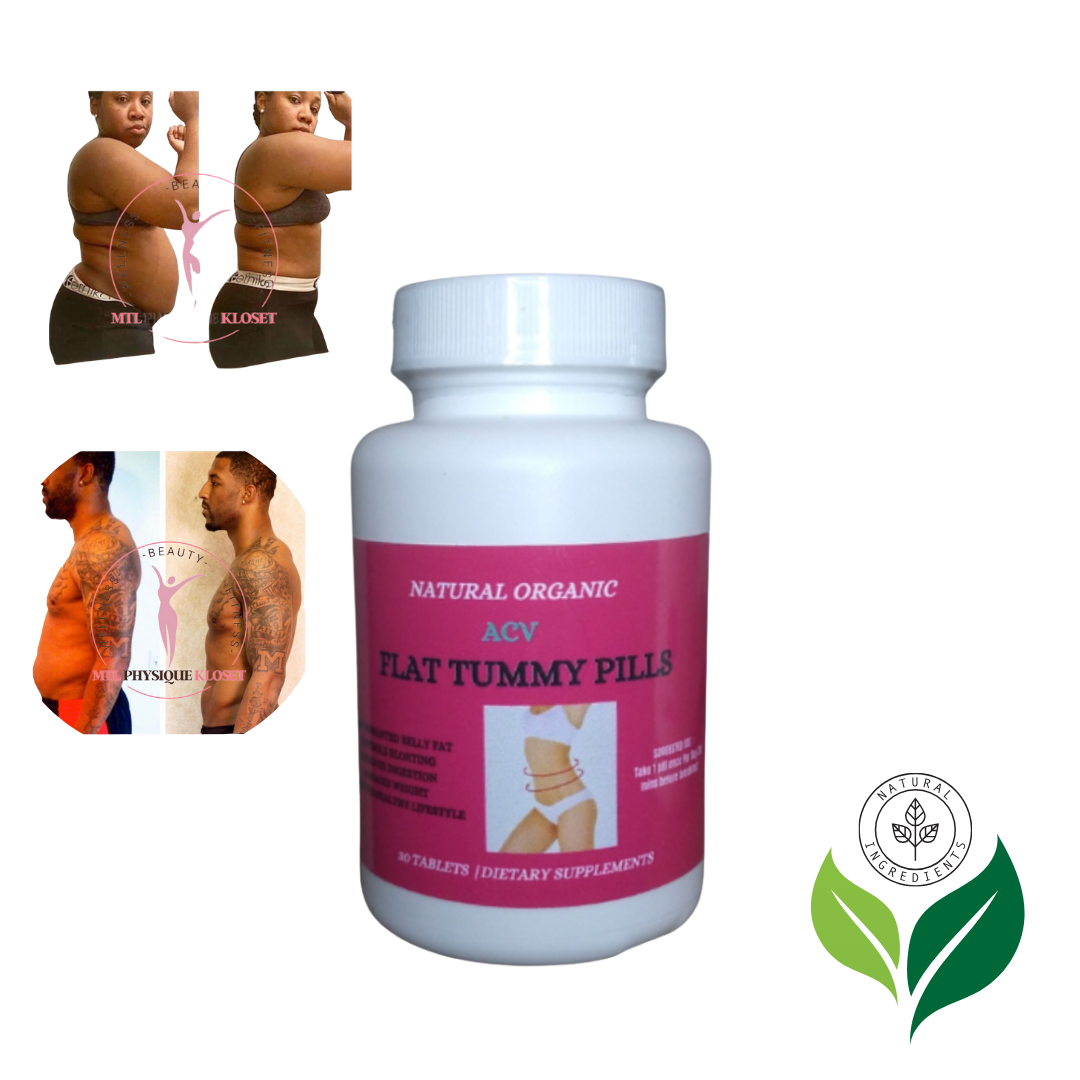 Flat Tummy Pills - All Natural Belly Fat Burner Pills  Rid Belly Fat And Bloating