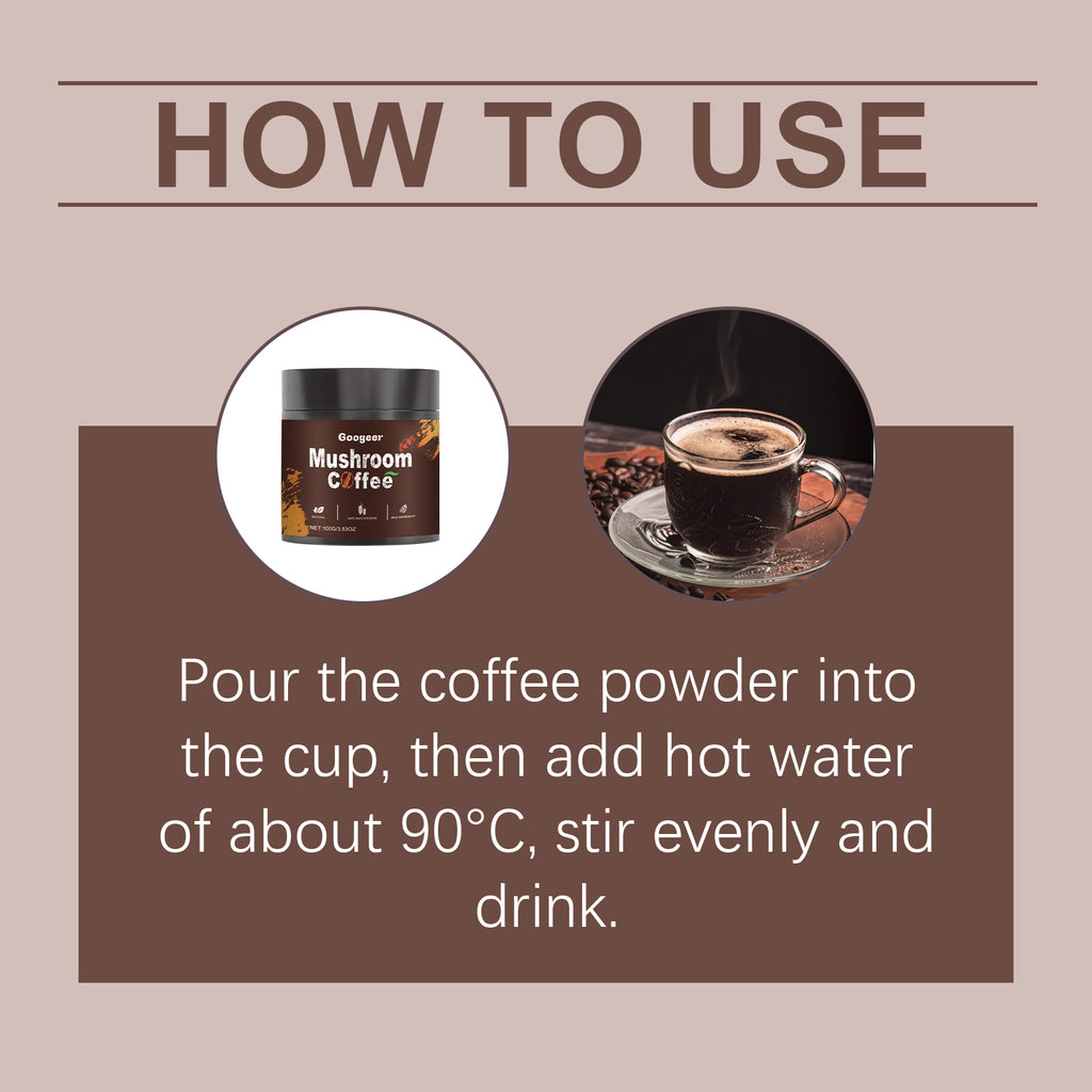 Googeer  Instant Mushroom Coffee (For Entry) For Body Treatment