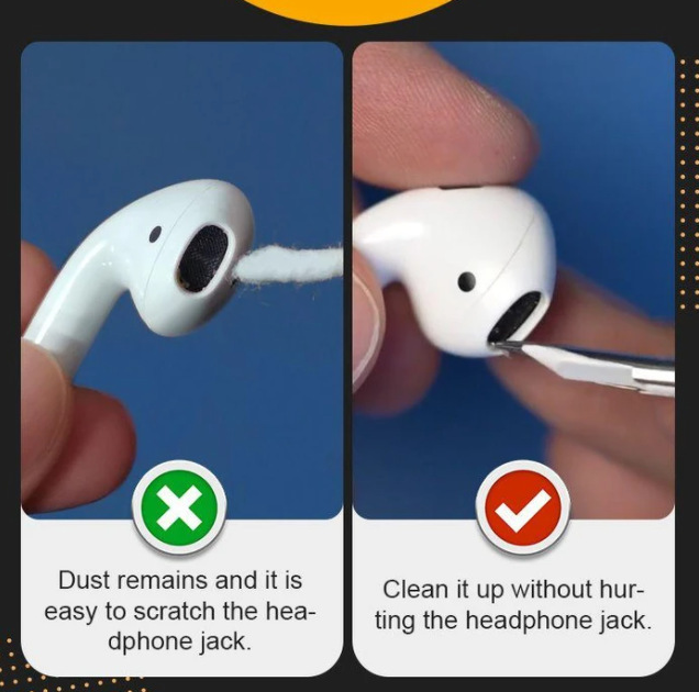 New Bluetooth Earplug Cleaning Pen Portable Computer Mobile Phone Keyboard Cleaning Brush Bluetooth Headset Cleaning Brush