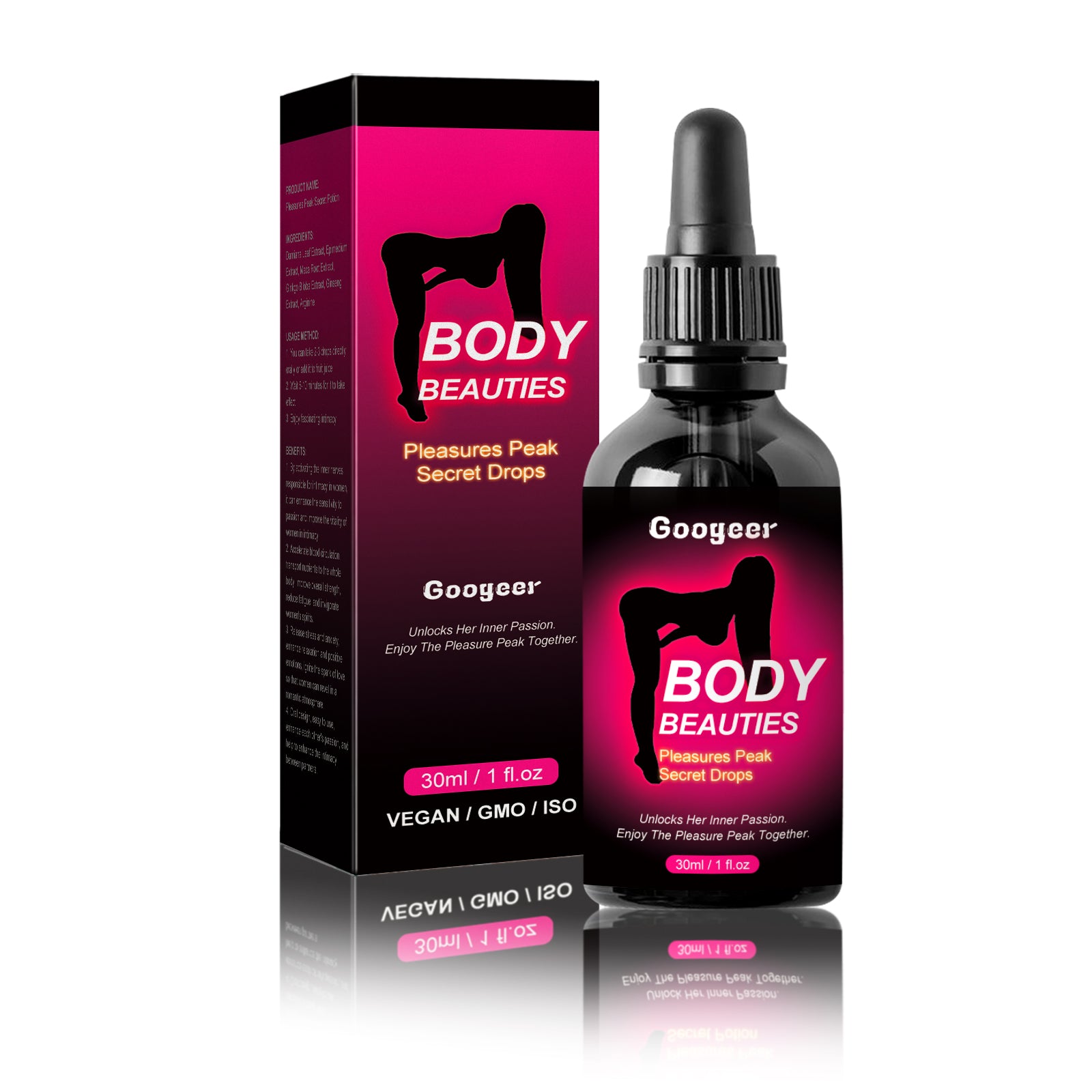 Feminine Care Drops, Moisturizing Gentle Massage Health Care Drops For Women's Body Skin