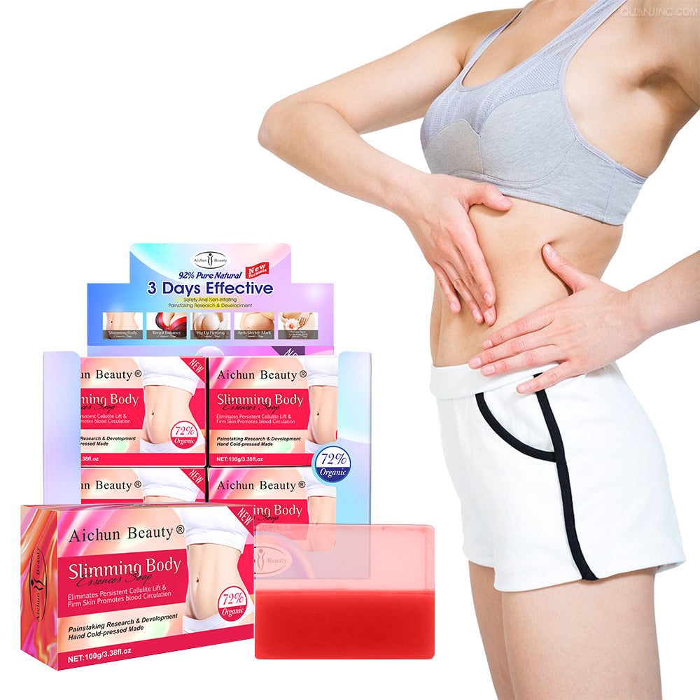 Two-Color Handmade Soap Bar For Body Skin Moisturizing Mild Skin Care Handmade Soap Body Sculpting Curve Lift