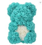 Heart hugging rose bear simulation bouquet as a birthday gift for teddy bears