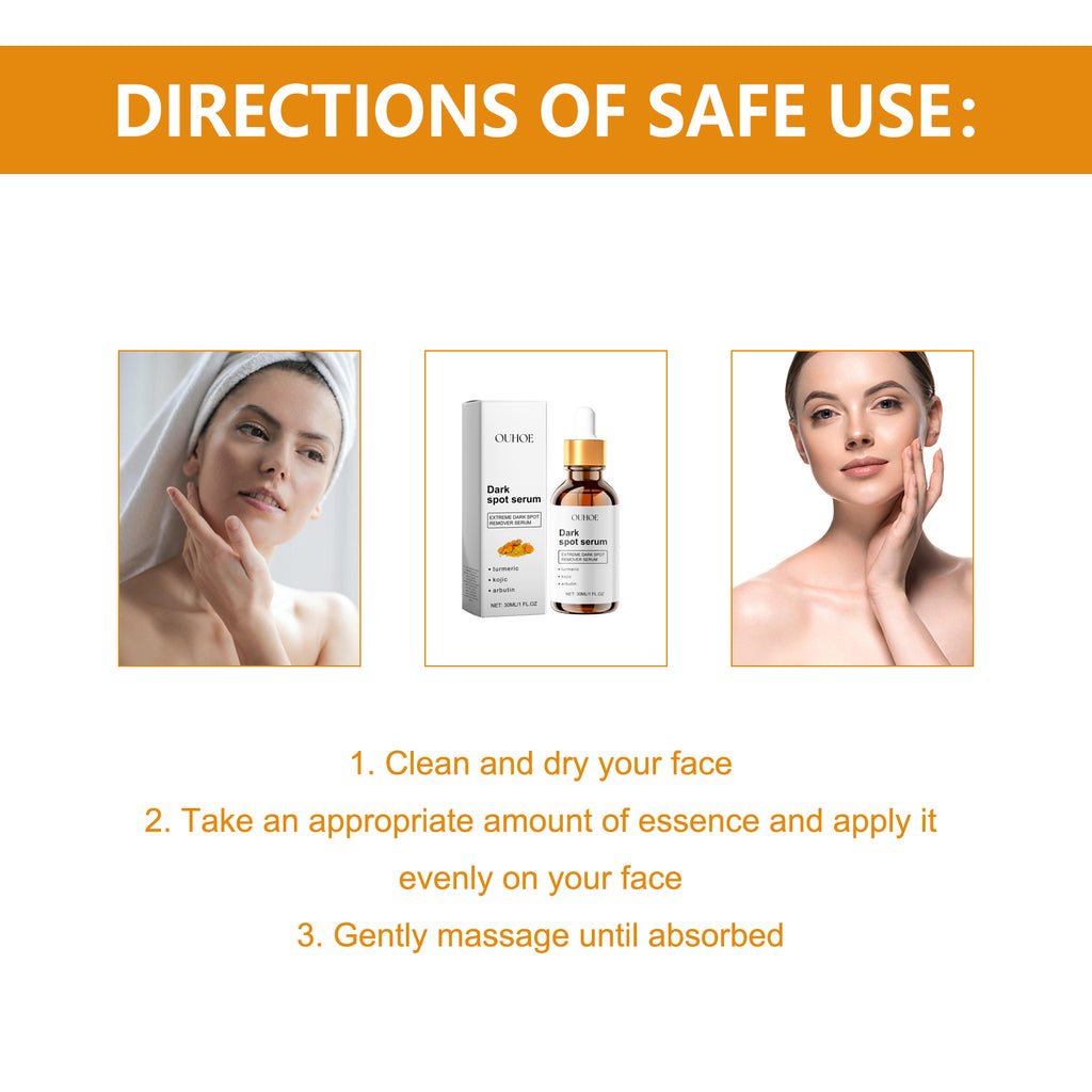 Dark Spot Serum, Hydrating Moist Firming Facial Skin Repair Skin Dark Bright Skin Care Essence
