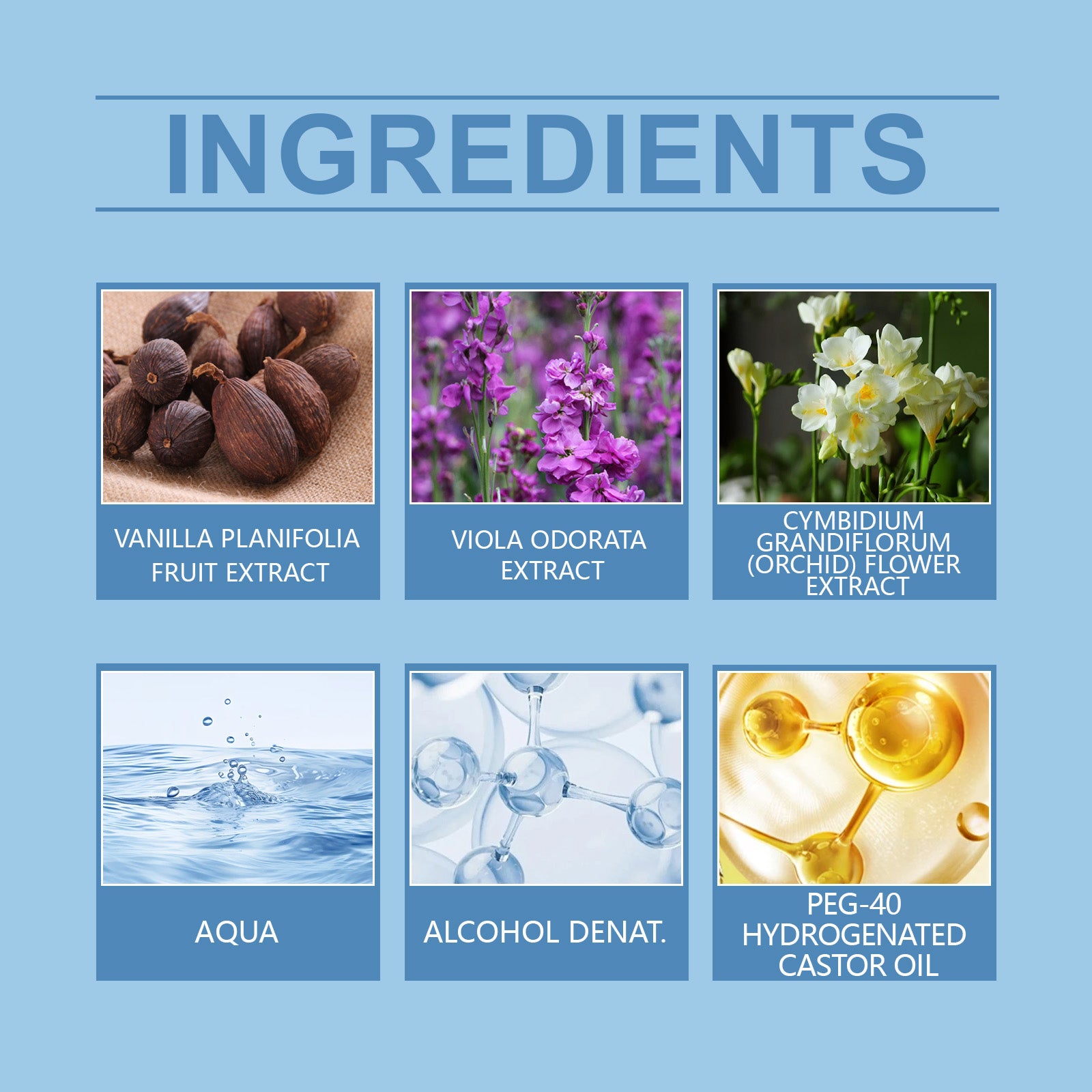 Roxelis Light Fragrant Orchid Body Fragrance Natural Fragrant Light Fragrant Orchid Body Fragrance Fragrance Fresh And Elegant Fragrance