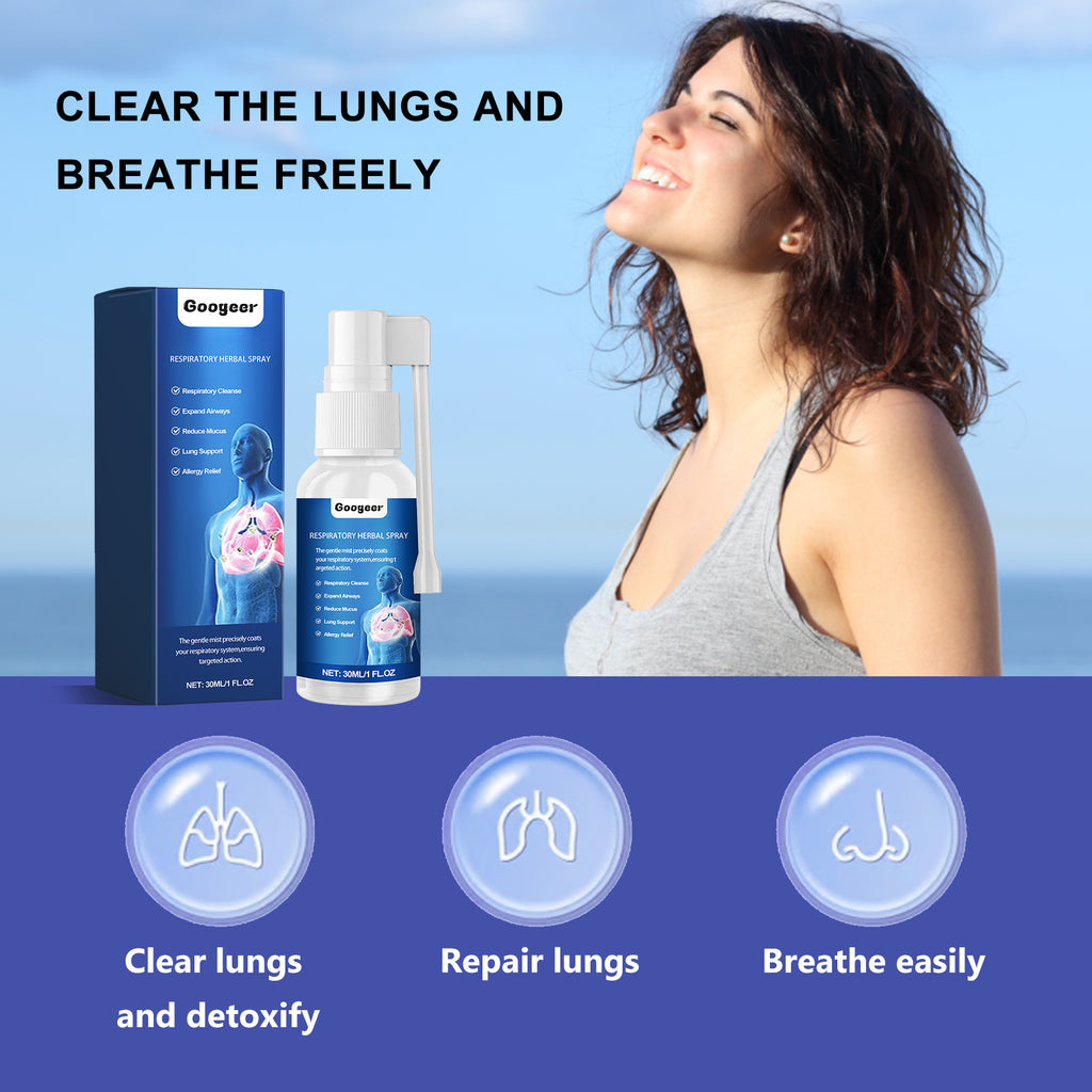 Respiratory Herbal Spray, Relieve Itchy Throat Dry Throat, Coughing Up Phlegm Breathe Unobstructed Throat Care Not Spray
