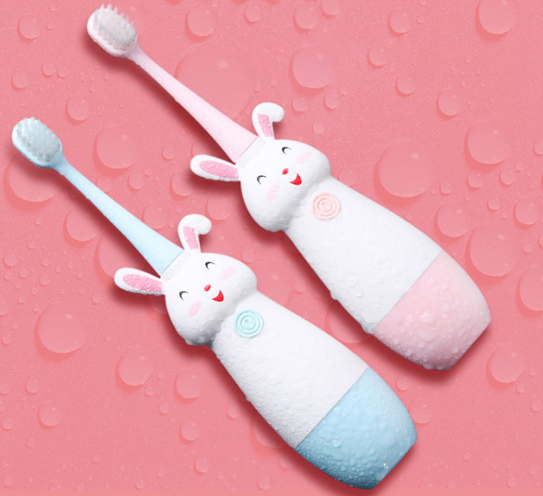 New Hot Children Electric Toothbrush Cartoon Pattern Tooth Brush Electric Teeth Tooth Brush For Kids with Soft Replacement Head