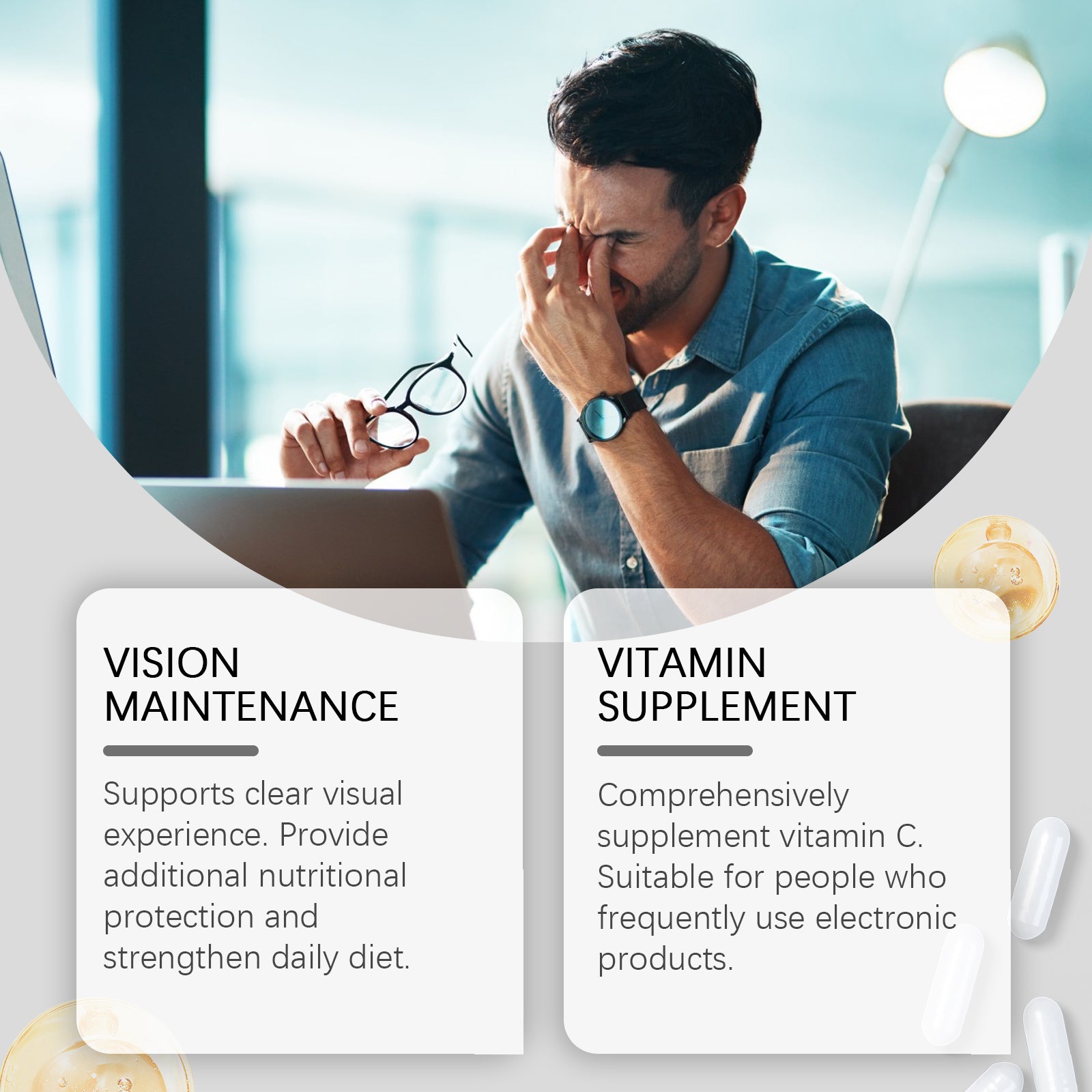 Googeer Dietary Supplement Capsule, Dietary Supplement For Body Treatment