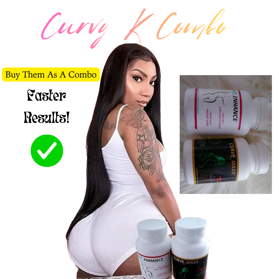 Curvy K Combo -Curve Enhance Pills X Curve Maxx Pills By MTL Physique Kloset