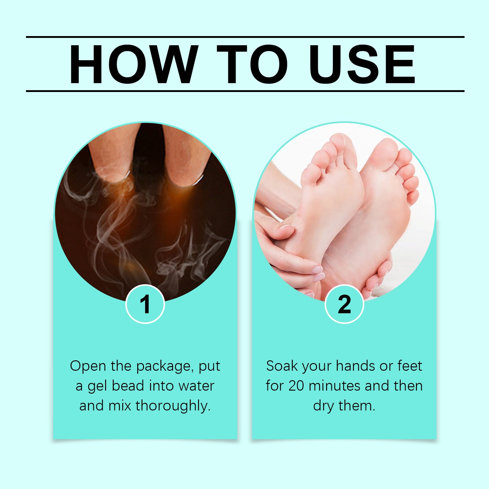 Joint Relief Foot Bath Gel Clean And Moisturize Foot Care Body Relaxing Foot Bath Gel