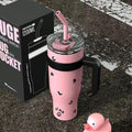 Big Mac Cup Water Cup Hug Cup Large Capacity Stainless Steel Thermos Cup