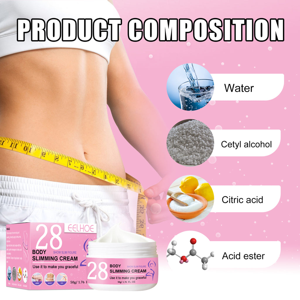 Body Slimming Cream, Massaging Sculpting Firming Nourishing Tender Skin Slim Body Cream