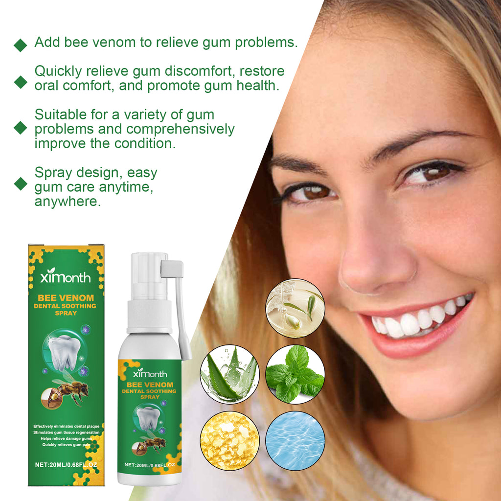 Gum Care Spray Relives Gum Pain, Cleans Stains, Tartar, And Protects The Mouth