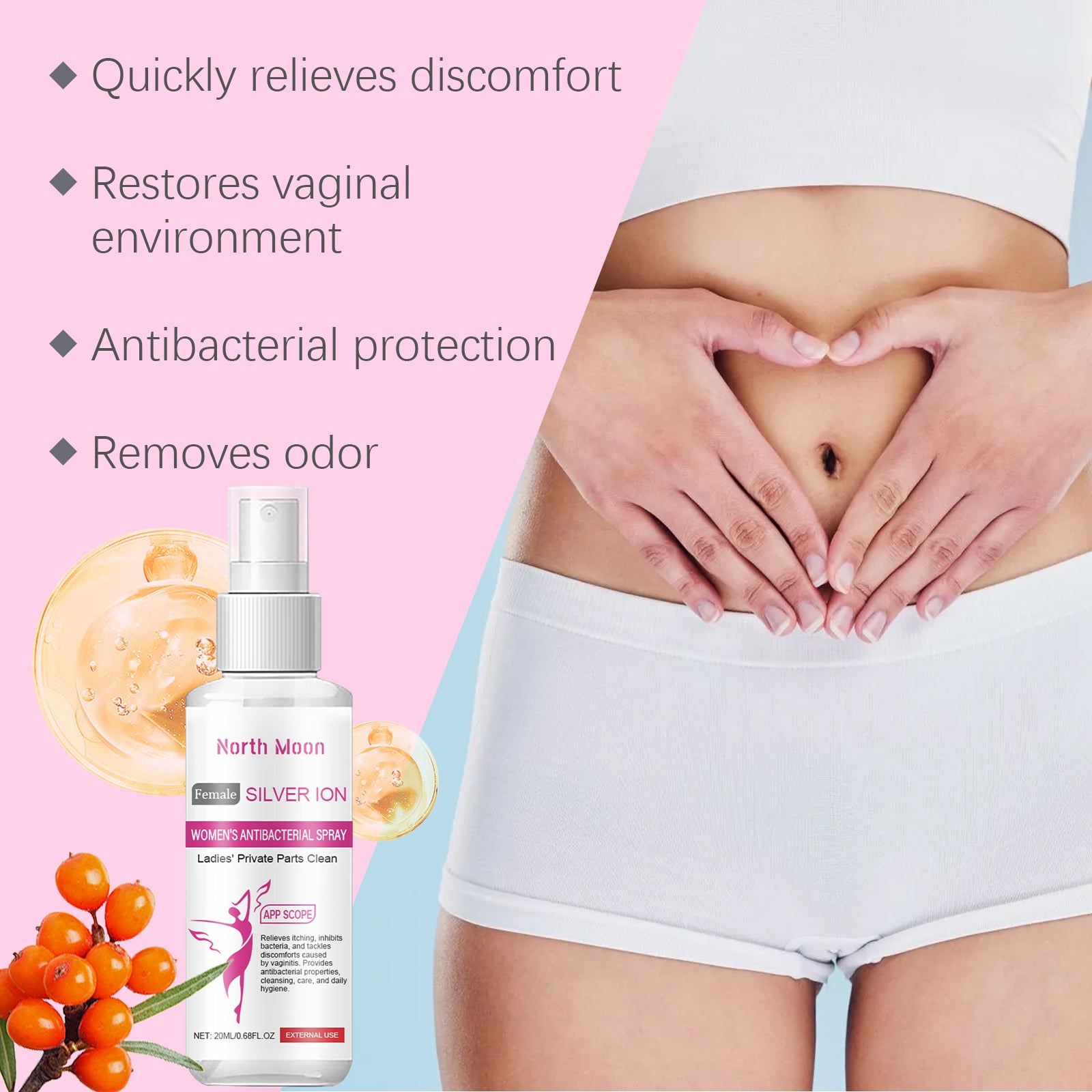 Women's Body Care Spray Moisturizes Body And Moisturizes Skin With Fresh, Nourishing And Gentle Skin Care