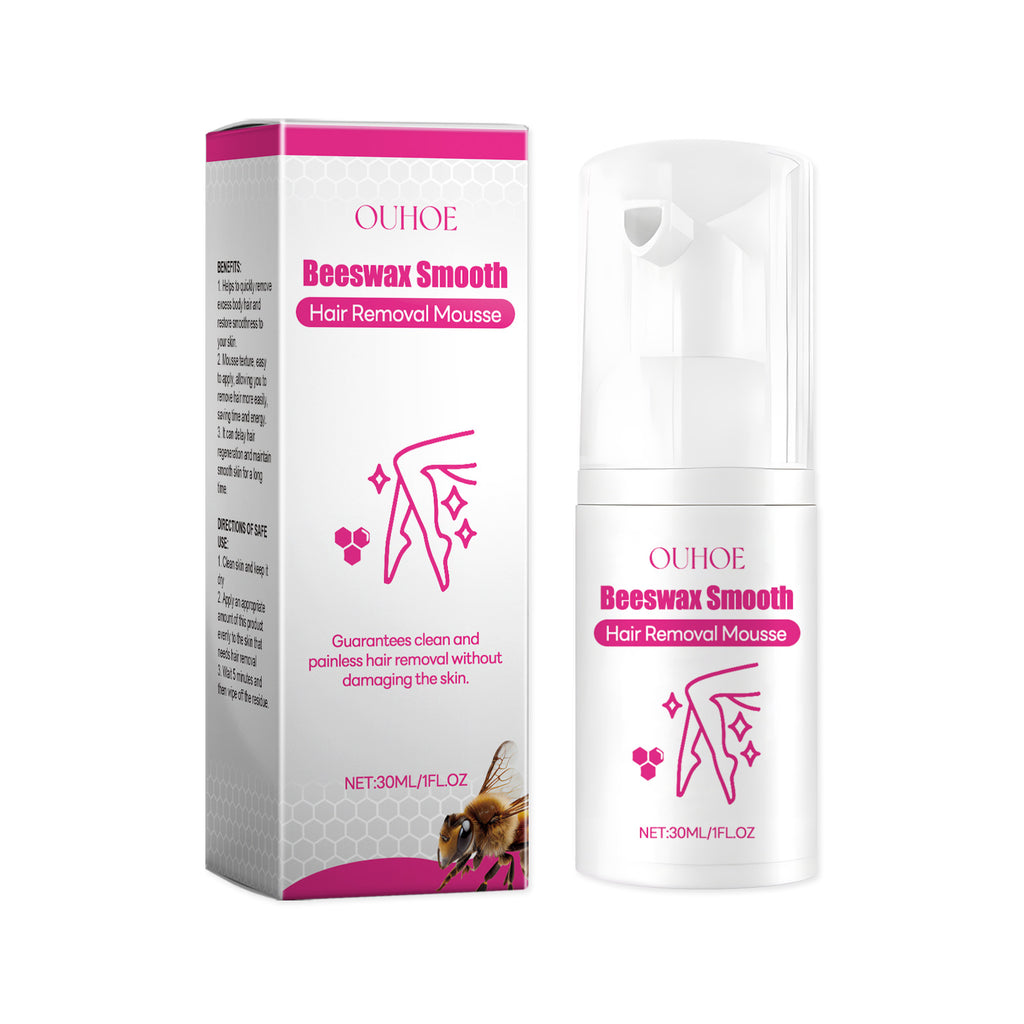 Gentle Depilatory Mousse Gentle Depilatory Body Hair Removal Refreshing Silky Skin Care Foam Mousse