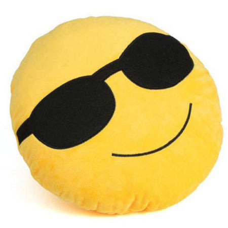 30cm Face Emoji Pillow Round Cushion For Sofa Car Seat Home Decorative Cushions