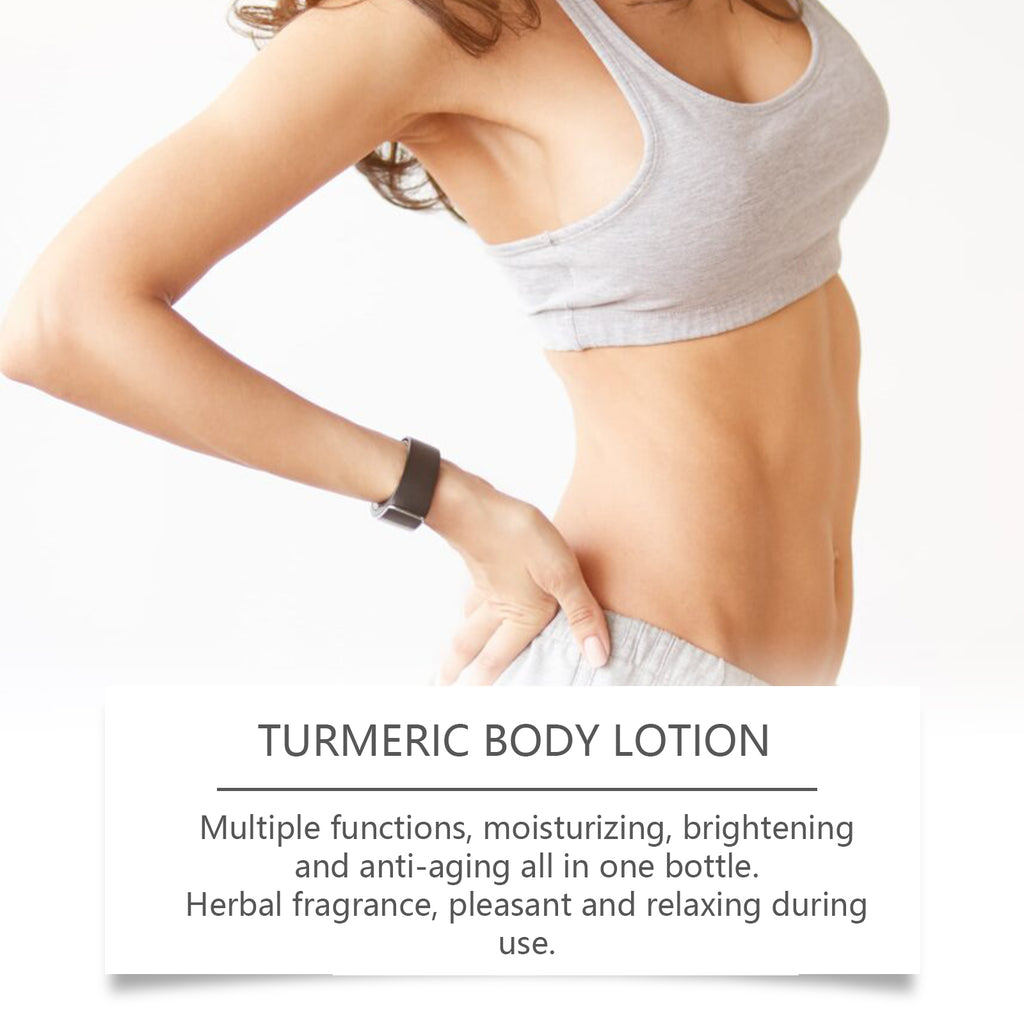 Turmeric Body Lotion, Brightening Body Lotion Locks In Moisture, Moisturizes Skin, Gentle And Tender Skin