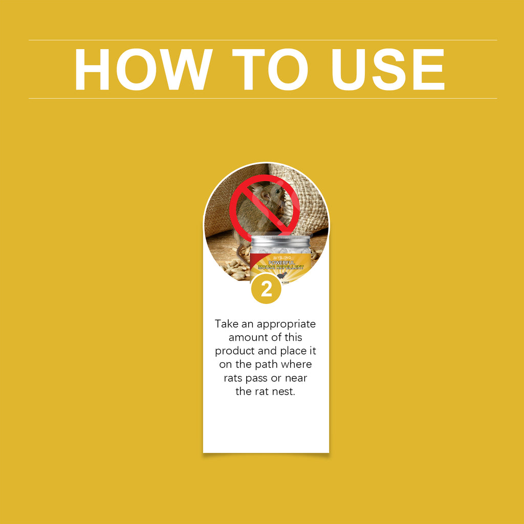 Jaysuing Rat Repellent Paste Household Outdoor Rat Repellent Rat Repelling And Tracking Outdoor Rat Repellent