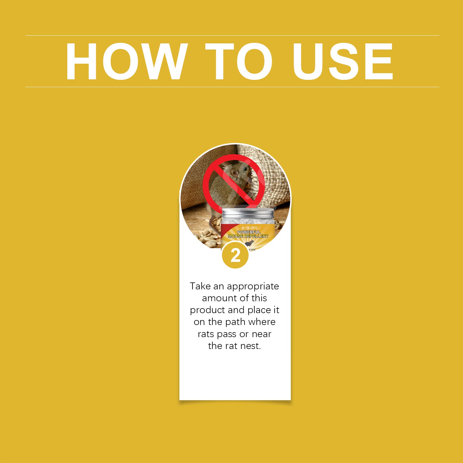 Jaysuing Rat Repellent Paste Household Outdoor Rat Repellent Rat Repelling And Tracking Outdoor Rat Repellent