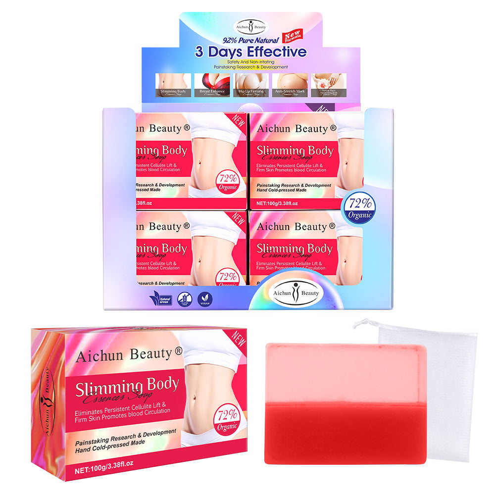 Two-Color Handmade Soap Bar For Body Skin Moisturizing Mild Skin Care Handmade Soap Body Sculpting Curve Lift