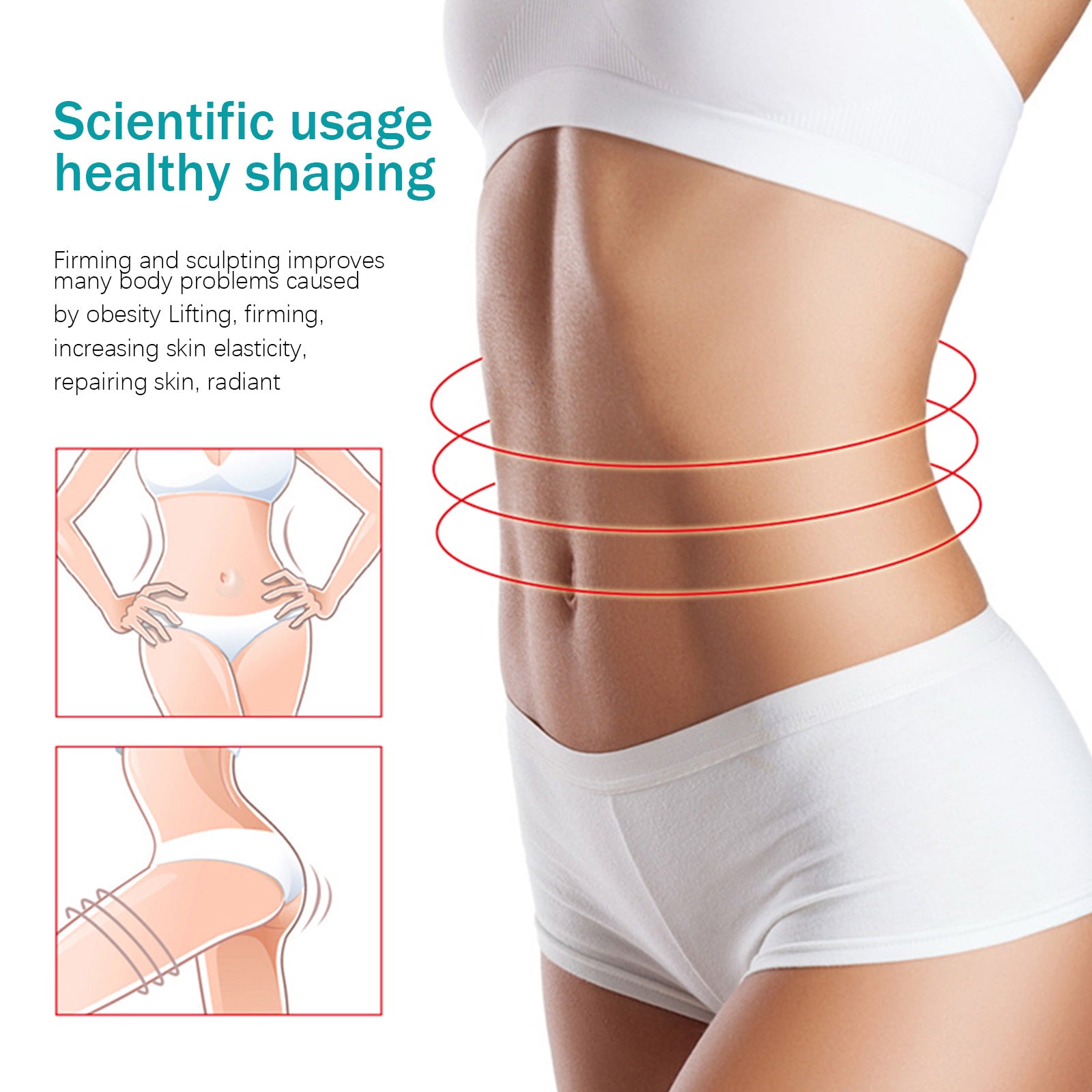 秀身紧致霜 Fat Belly Thigh Muscle Toning And Slimming Massage Cream