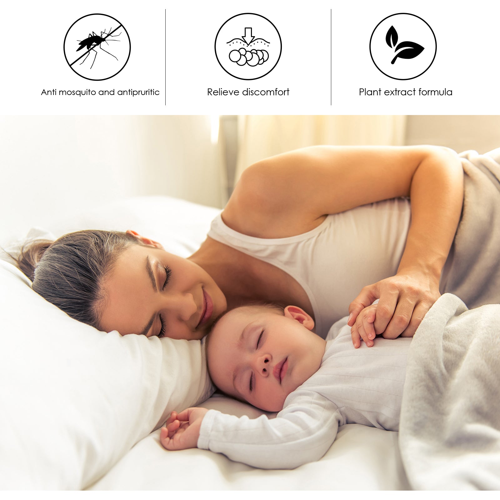 South Moon Anti-Mosquito Anti-Itch Ball, Gel Mosquito Bites Skin Itch Portable Relief Care Ball