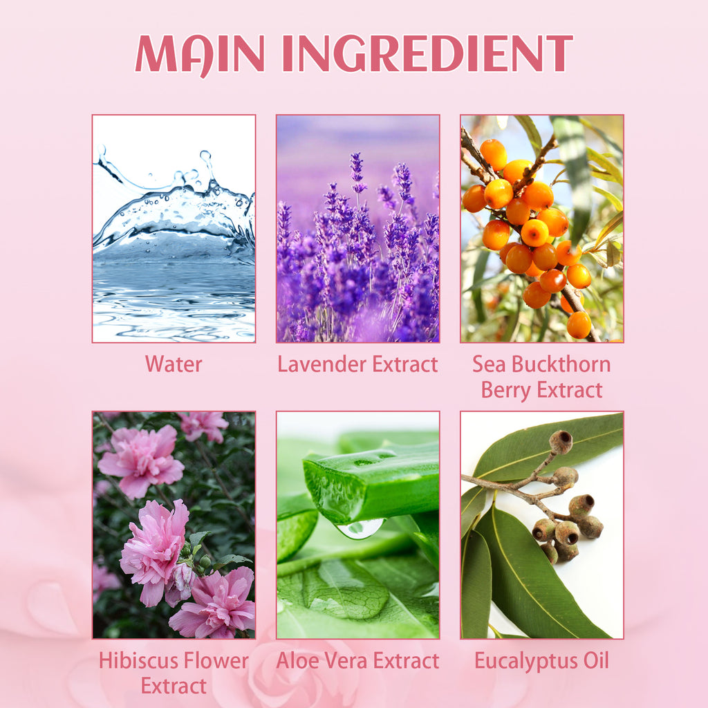Female Body Care Spray, Relieve Itching Discomfort Gentle Cleaning Odors Body Care