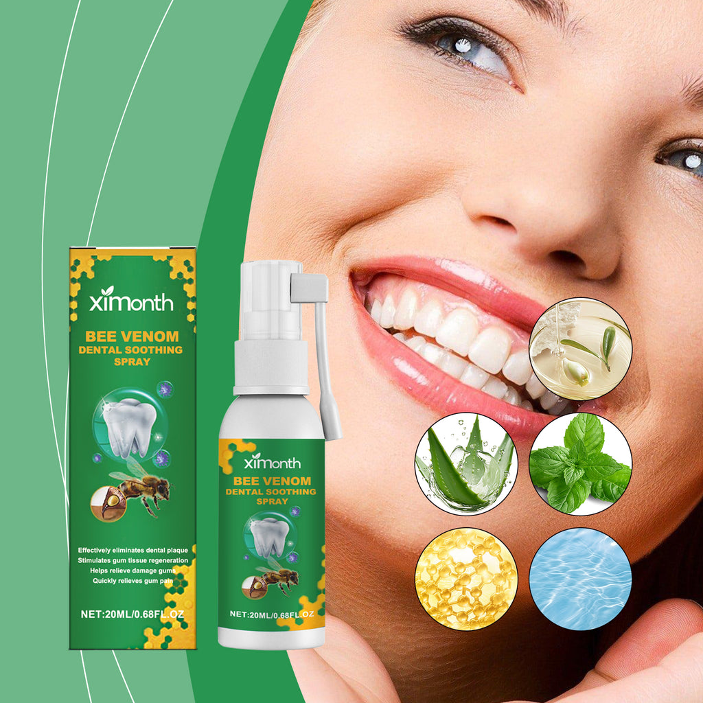 Gum Care Spray Relives Gum Pain, Cleans Stains, Tartar, And Protects The Mouth