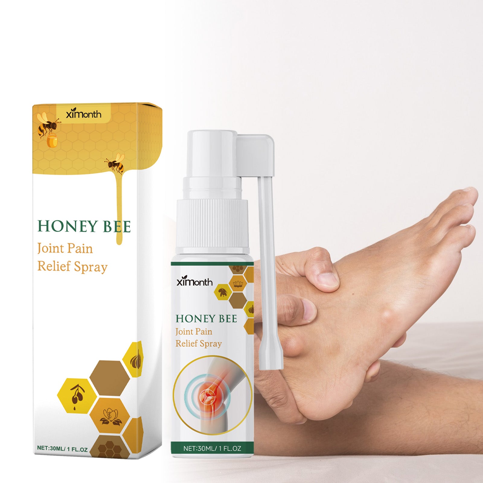 Bee Venom Joint Care Spray Relieves Wrist Muscles Body Aches And Discomfort Joint Massage Care