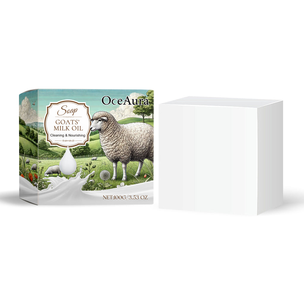Sheep Milk Soap Gently Cleanses The Body, Moisturizes The Whole Body And Moisturizes The Skin With Goat Milk Essential Oil Bath Soap