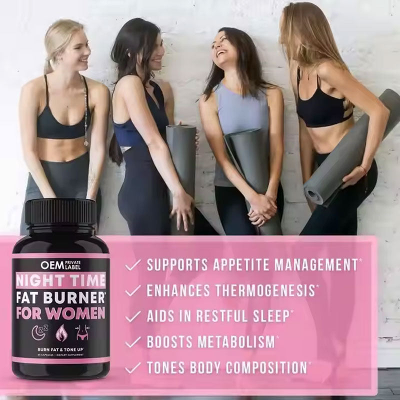 Womens Fat Burning Tummy Tuck Pills 100% Natural & Effective capsules | Burn Fat & Tone Up!